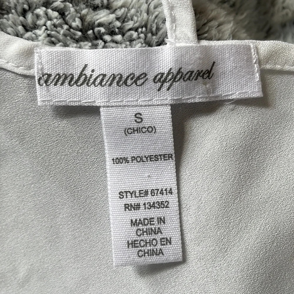 White Tank Top - Picture 3 of 3
